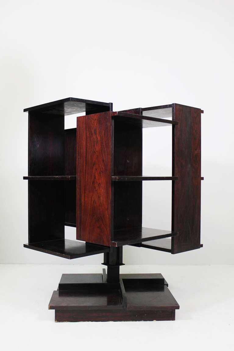 Bookcase by Claudio Salocchi, Sormani Italy 1960.

Claudio Salocchi (1934 to 2012) was a highly regarded designer and architect, known for detailed research into furniture layouts.