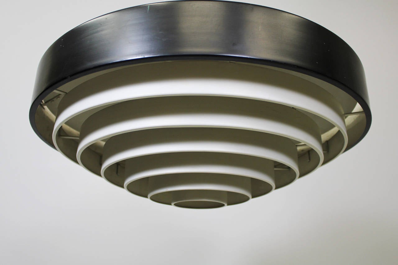 Italian Ceiling Lamp by Bruno Gatta, Stilnovo Italy 1958