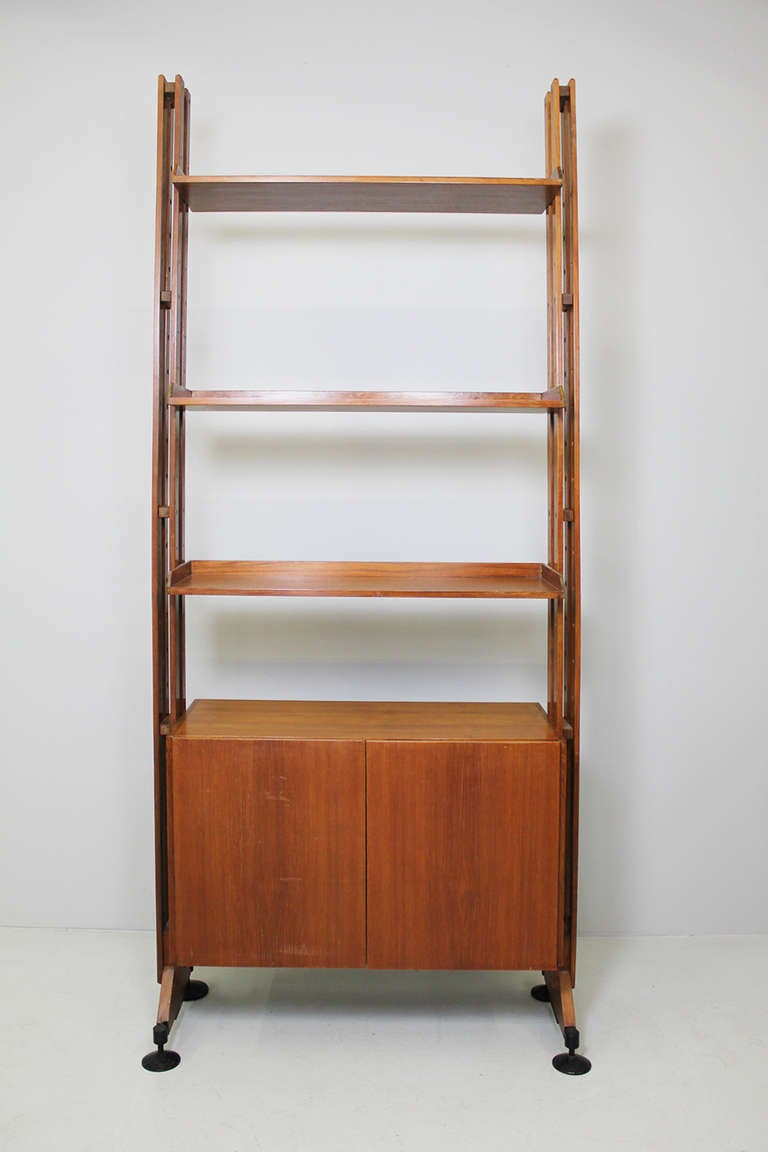 Mid-Century Modern Bookshelf LB10 by Franco Albini, Poggi Italy 1958