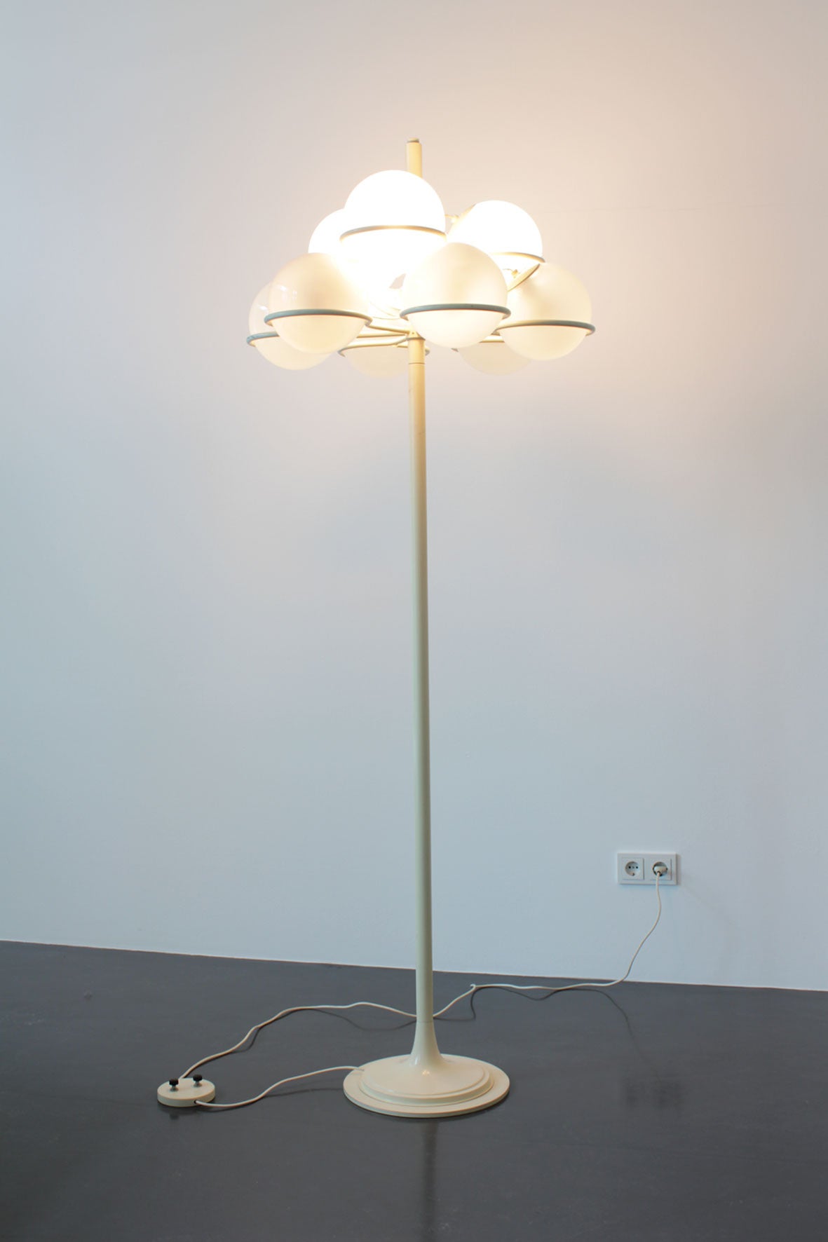 Floor Lamp model 1904 by Gino Sarfatti, Arteluce Brescia, Italy 1966