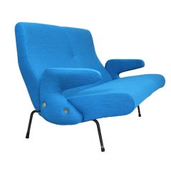 Sofa, 2seater, model "DELFINO" by Erberto Carboni, Arflex, 1954 1