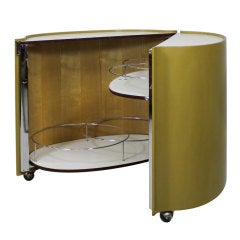 Bar On Wheels, model "B106" by Eugenio Gerli, Tecno Milano, 1966