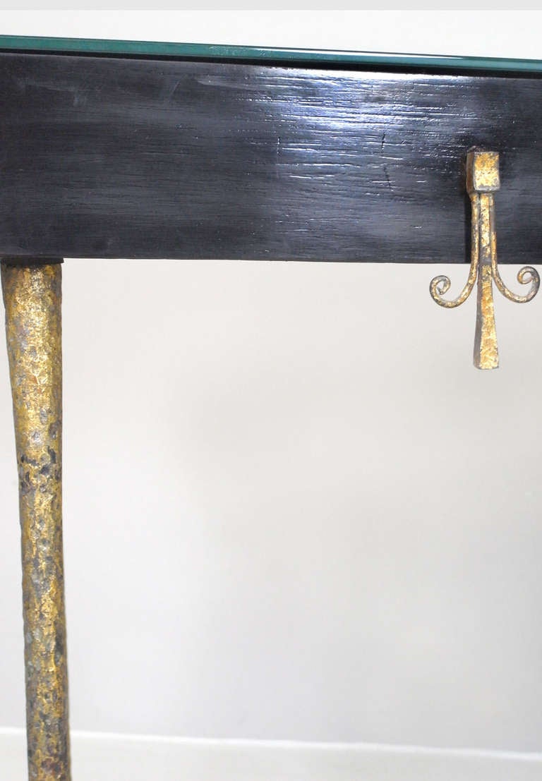 Dressing Table, Designer unknown, in the style of Giacometti, Italy around 1940 In Good Condition In Berlin, DE