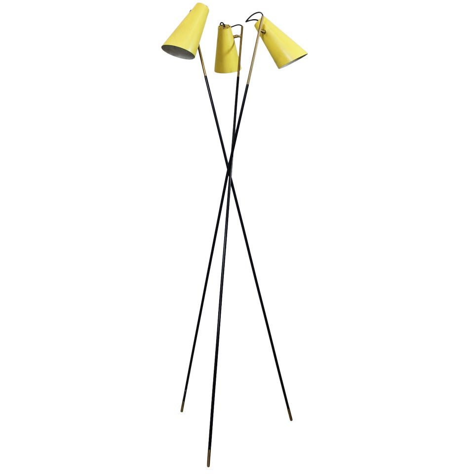 Floor Lamp By Stilnovo Italy, Ca. 1952