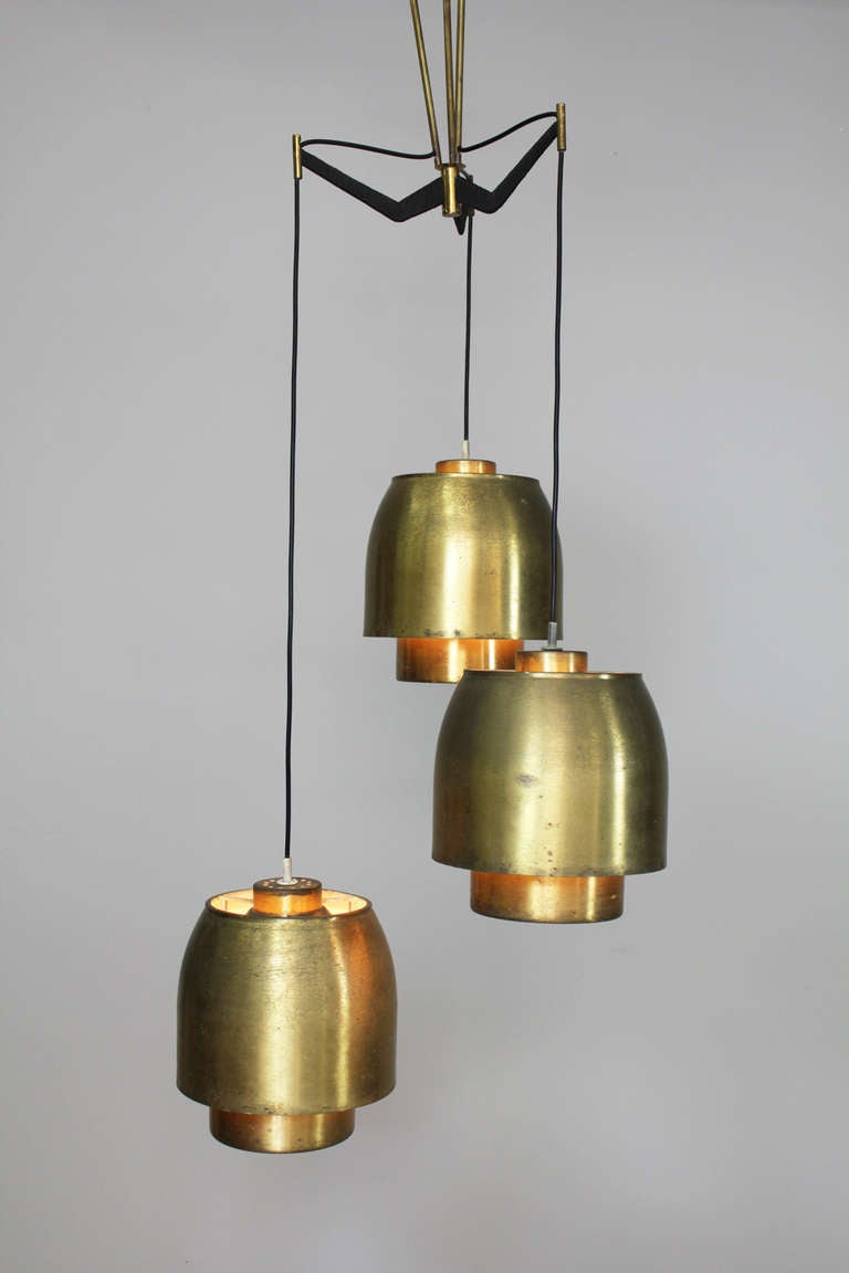 Pendant, brass, Italy ca. 1950
Designer / Manufacturer unknown