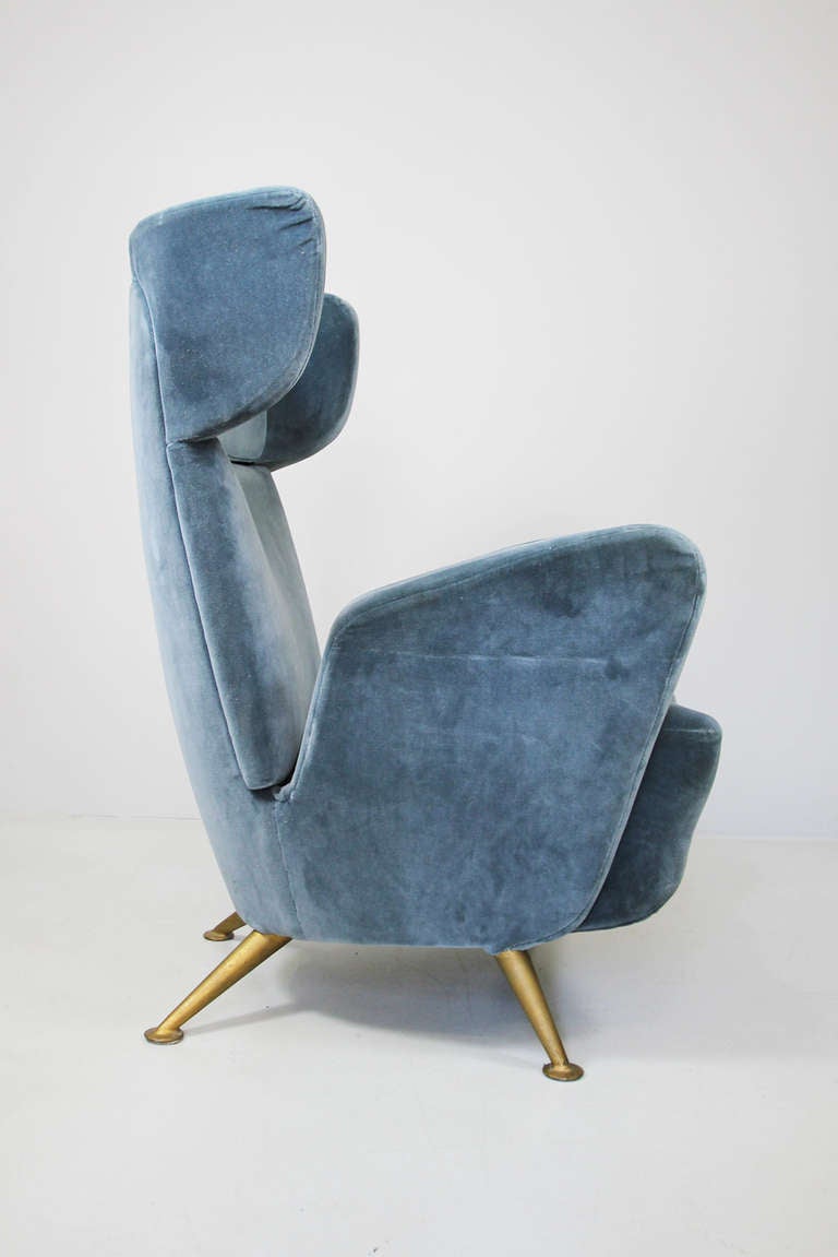 Italian Armchair by Ponti and Minoletti for the ETR 300 Train, 