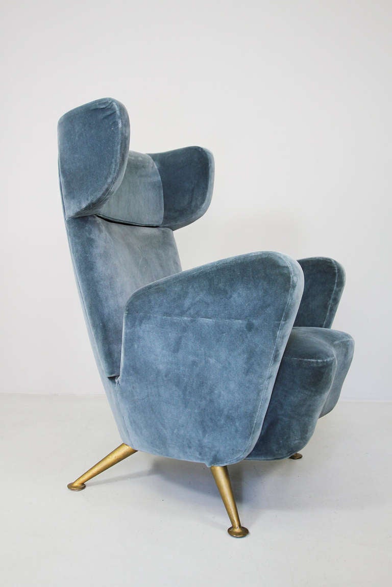Armchair by Ponti and Minoletti for the ETR 300 Train, 