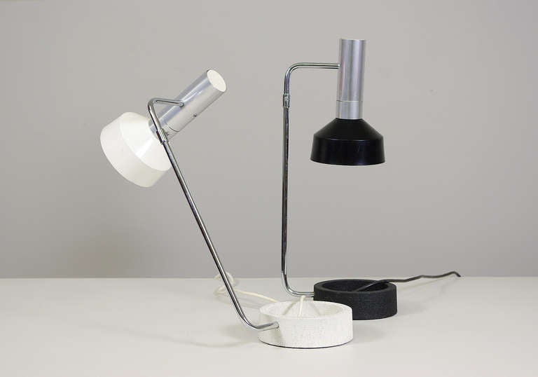 A pair of Table Lamps by Rosemarie & Rico Baltensweiler, Switzerland 1961