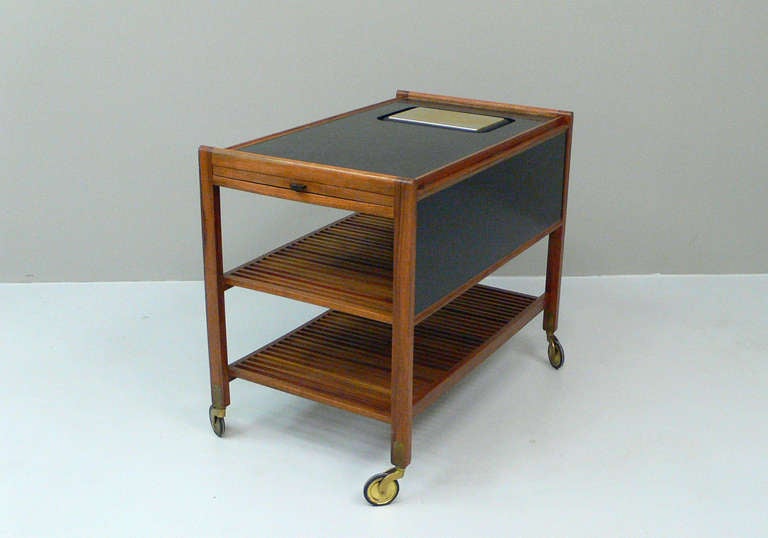 Food Carts by Wilhelm Wohlert. Denmark, ca. 1948