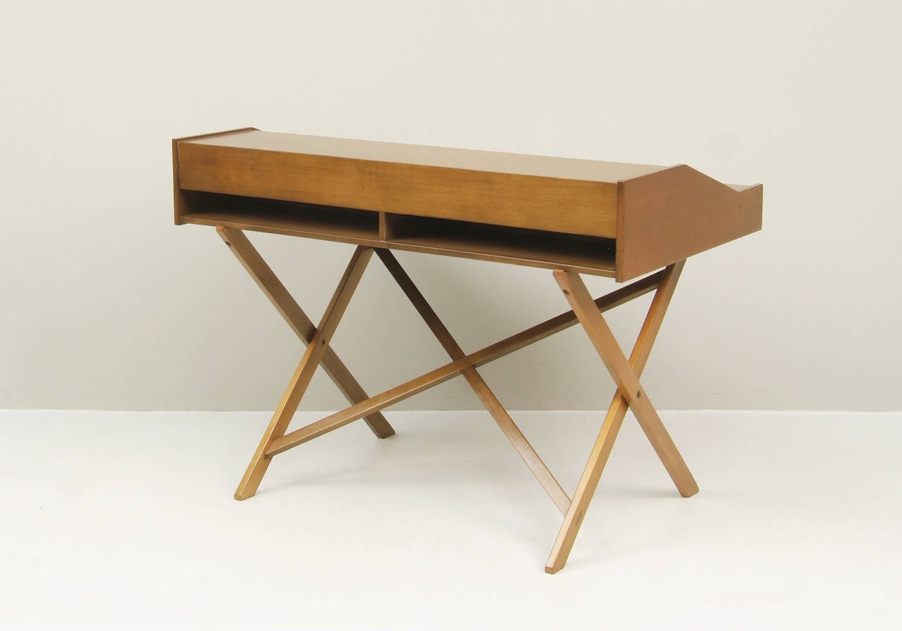 Mid-Century Modern Desk by Gianfranco Frattini for Cantieri Carugati, Italy 1954
