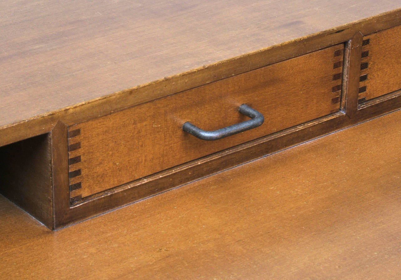 Italian Desk by Gianfranco Frattini for Cantieri Carugati, Italy 1954