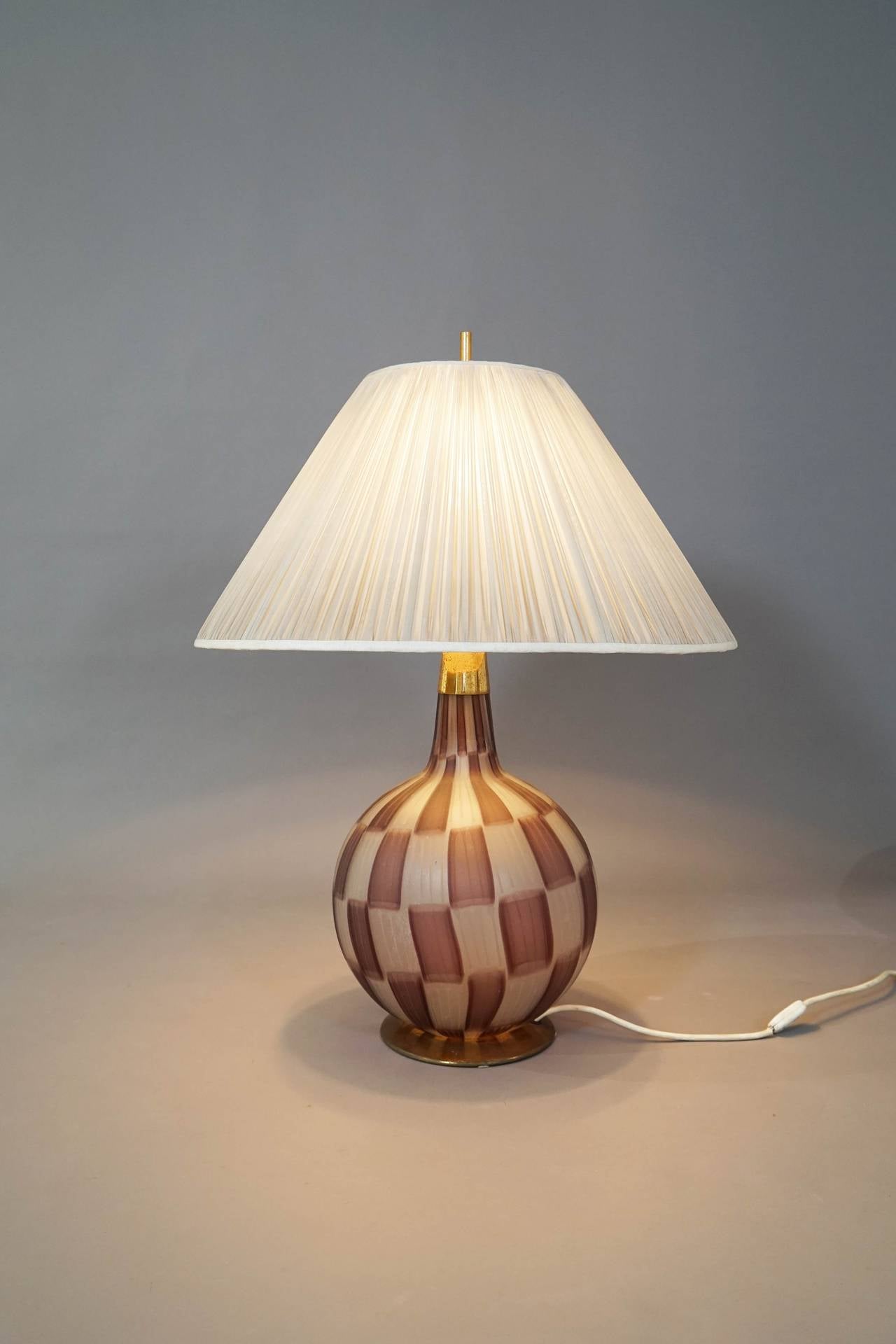 Table Lamp by Tea Morosati, Stilnovo. Barovier + Toso, Italy ca. 1950

with original label

adjustable light opportunities