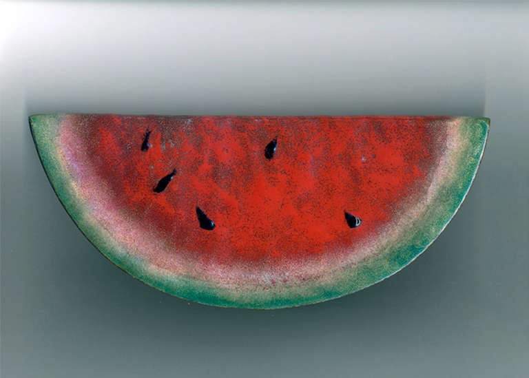 Object "Watermelon" by Gio Ponti, Paolo de Poli, Padova  1956