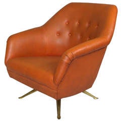 Armchair by Osvaldo Borsani ca. 1952, Tecno Milano
