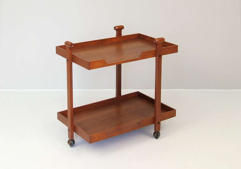 Tea Trolley CR20 by Franco Albini & Franca Helg, Poggi Italy 1958