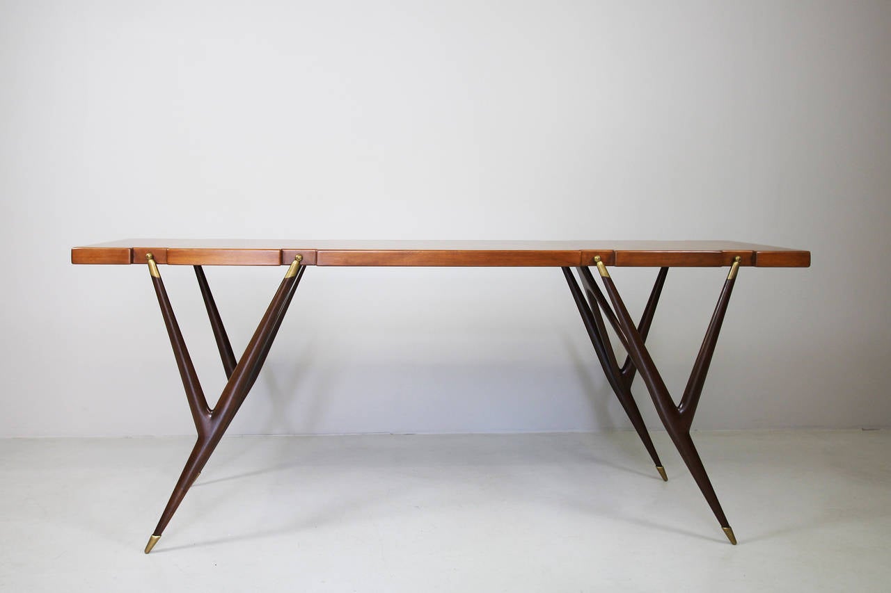 Console by Ico & Luisa Parisi by Singer & Sons USA 1950 In Excellent Condition In Berlin, DE