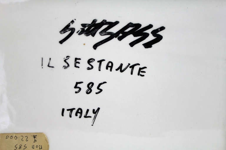 Modern Vase model 585 by Ettore Sottsass, Il Sestante Sottsass Italy ca. 1961