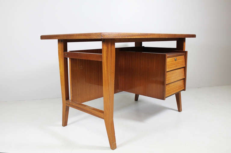 Desk By Gio Ponti For University Of Padova Ca 1950 At 1stdibs 