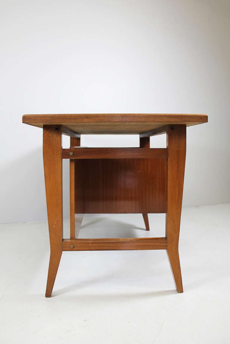 Italian Desk by Gio Ponti for University of Padova, ca. 1950