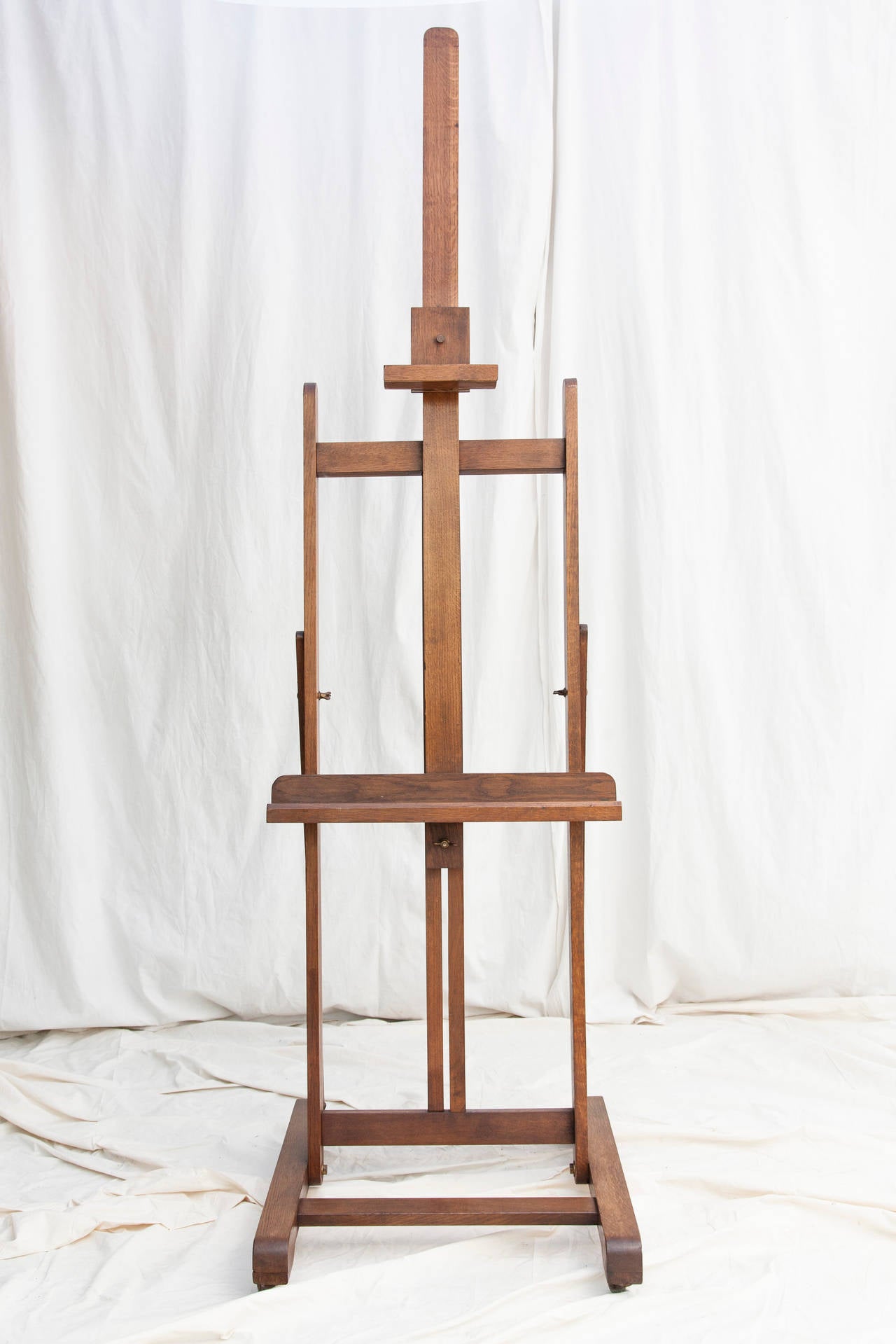 Large Adjustable Standing Antique French Easel 4