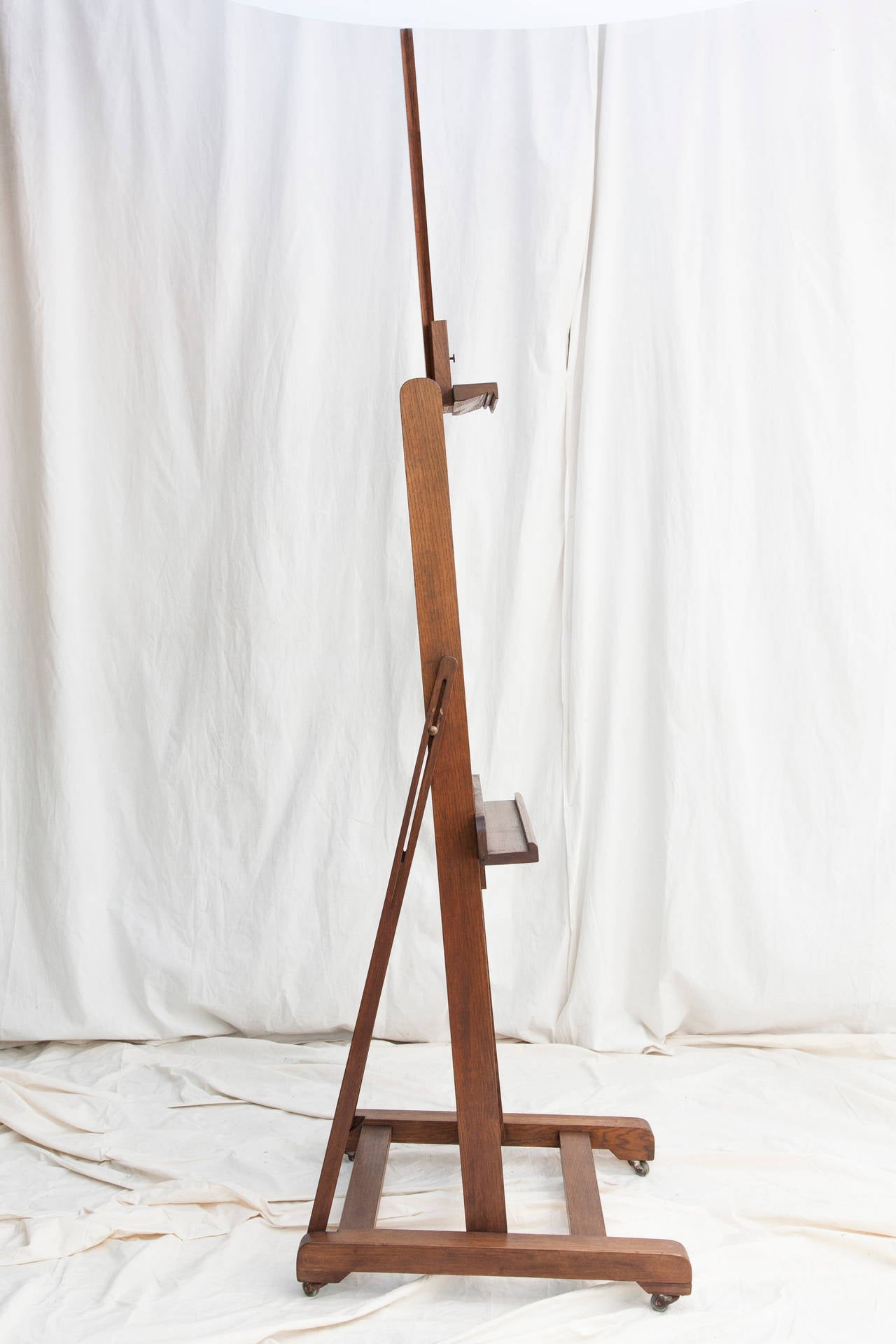 Large Adjustable Standing Antique French Easel 5