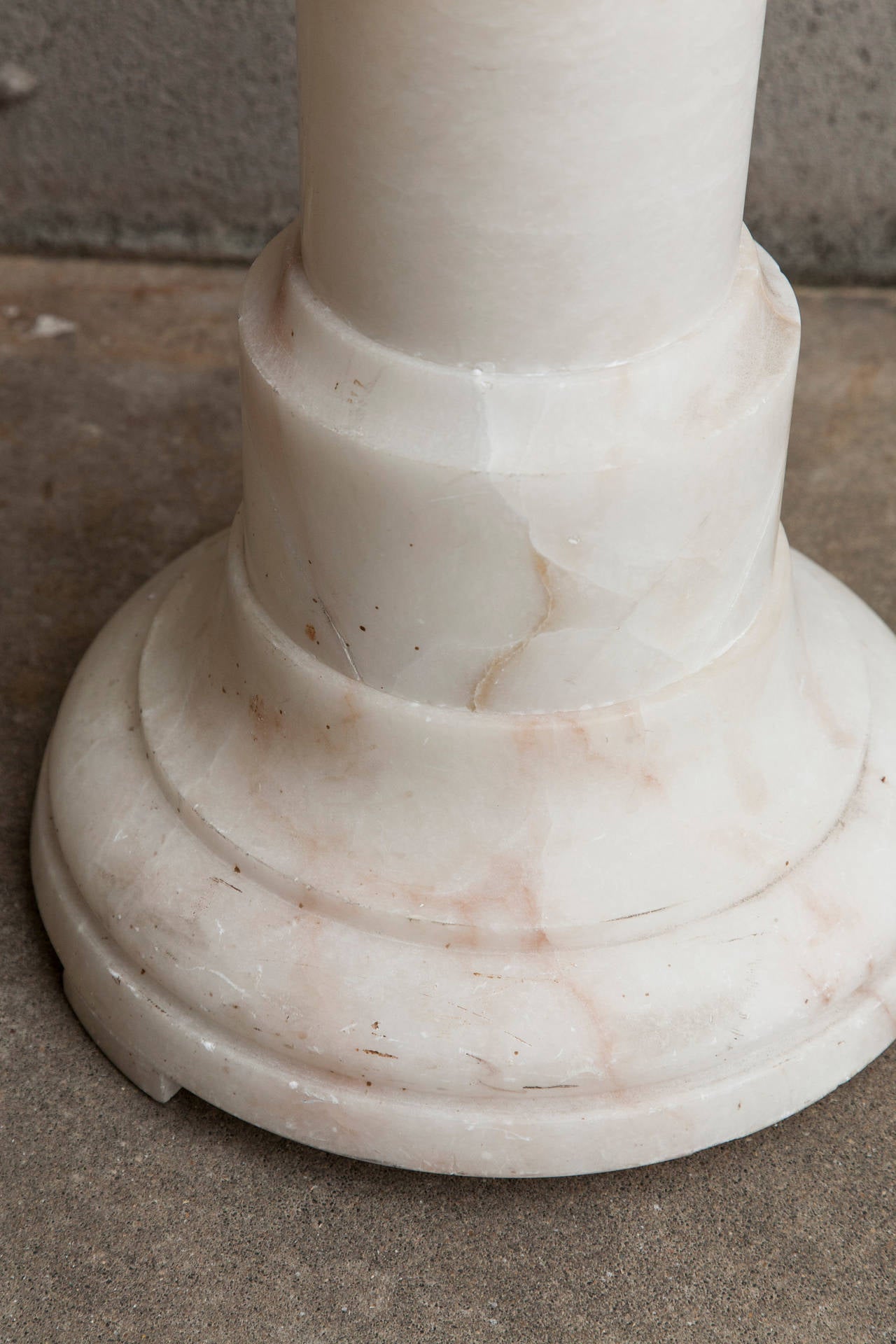 alabaster pedestal