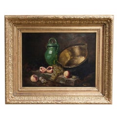 Jules LeRoy (1833-1865) Oil on Canvas