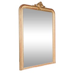 19th Century Regency Mantle or Full Length Gilt Wood Mirror 19th Century Regency Mantle or Full Length Gilt Wood Mirror