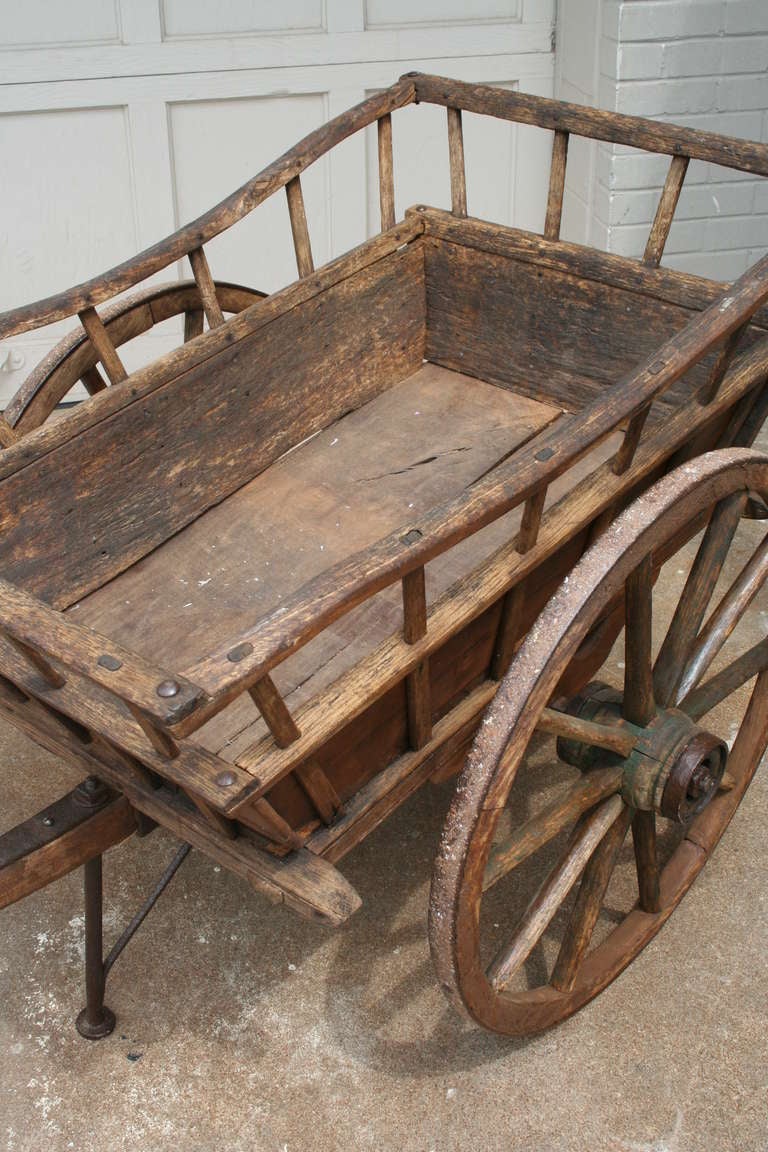 Early 19th Century Normandy Market Cart 1