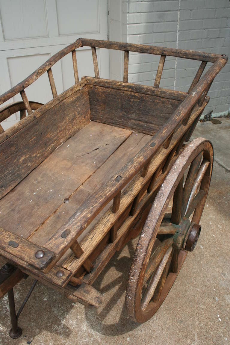 French Early 19th Century Normandy Market Cart
