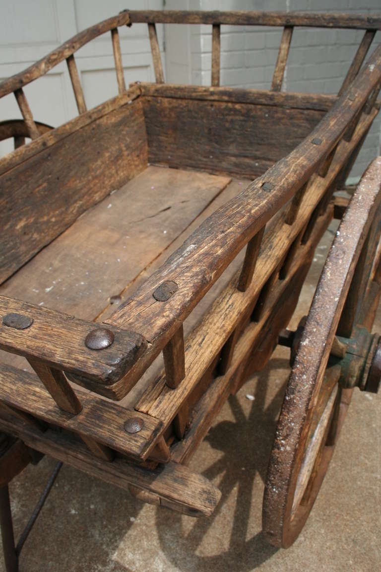 Early 19th Century Normandy Market Cart 5