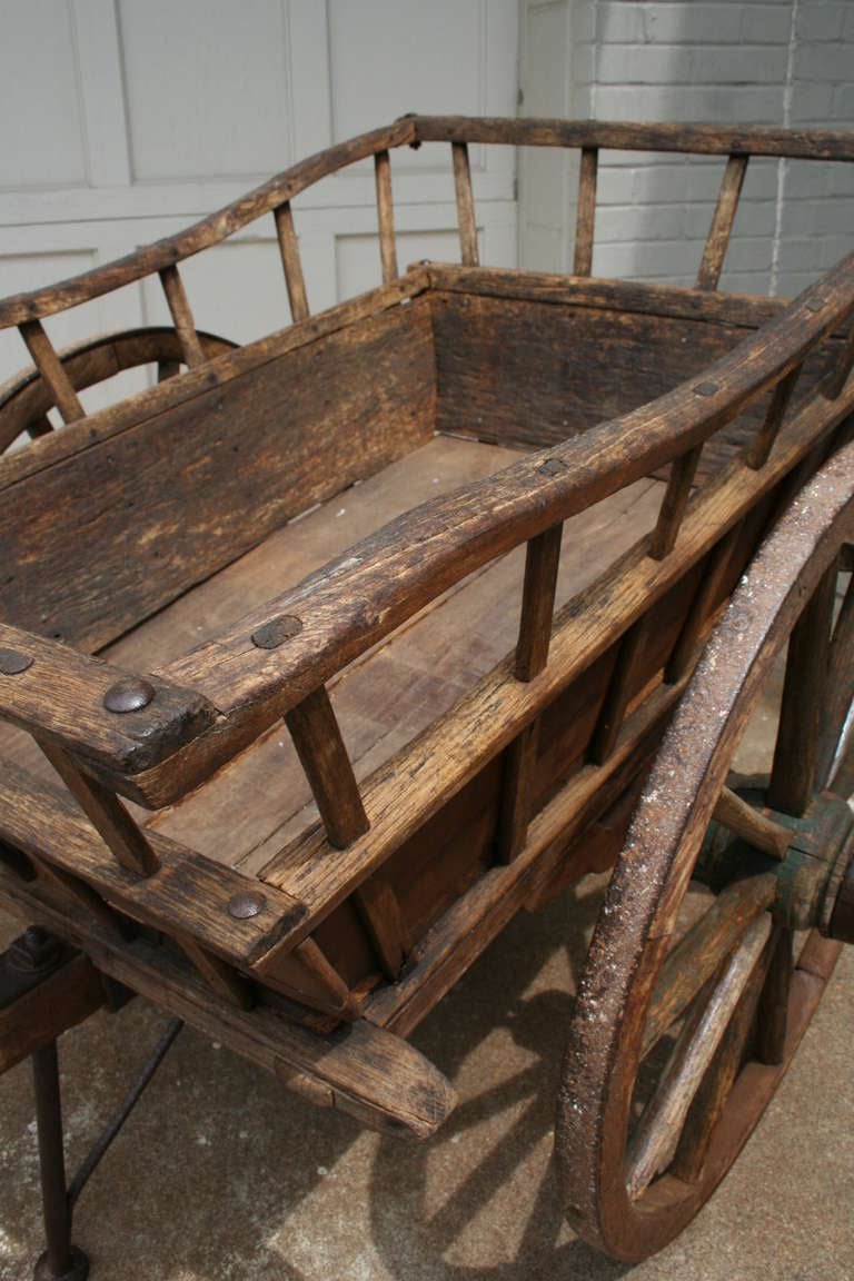 Early 19th Century Normandy Market Cart 2