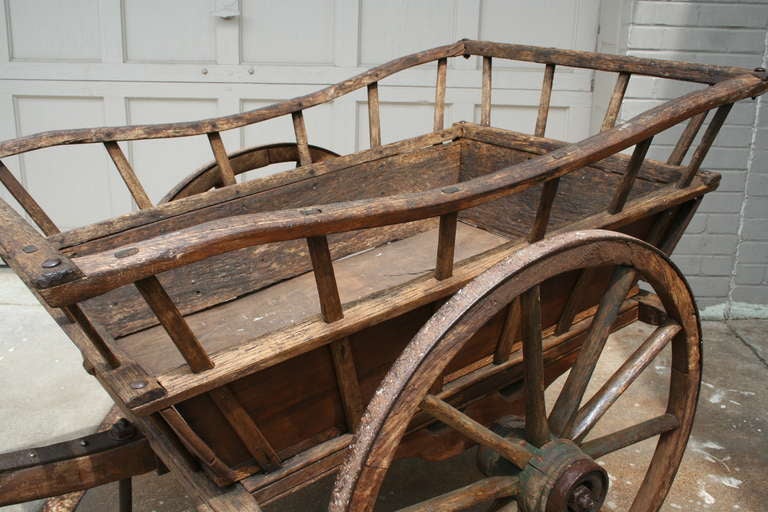 Early 19th Century Normandy Market Cart 3