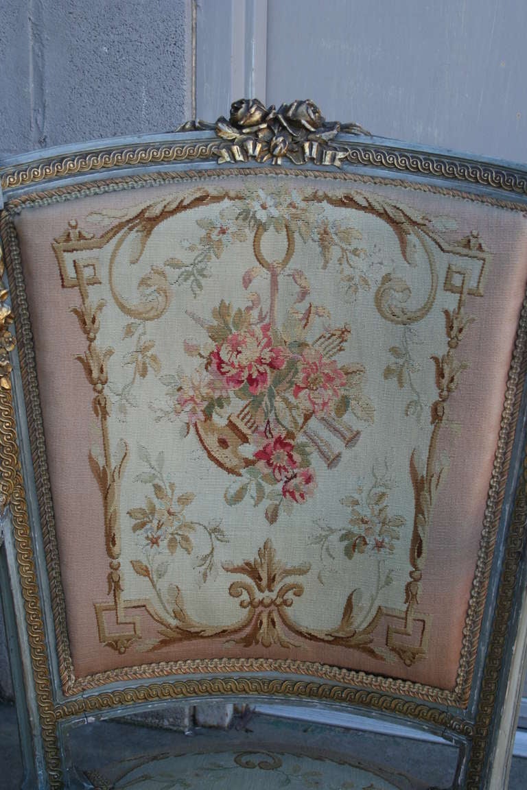 19th Century Aubusson Tapestry Salon Set