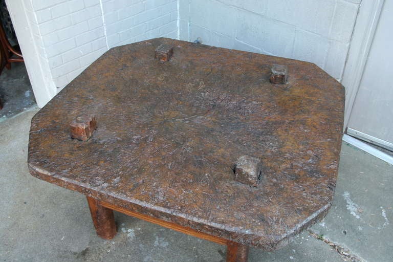 Butcher Block Coffee Table