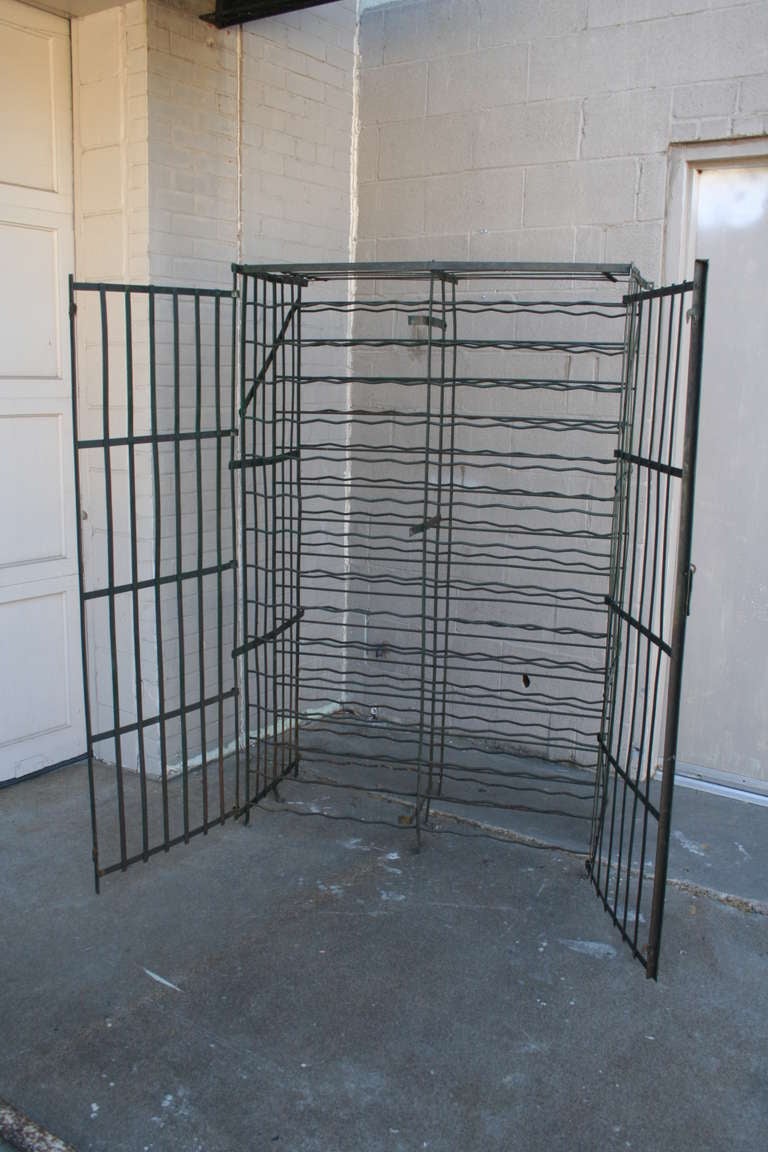 Riveted Iron Wine Cage 4