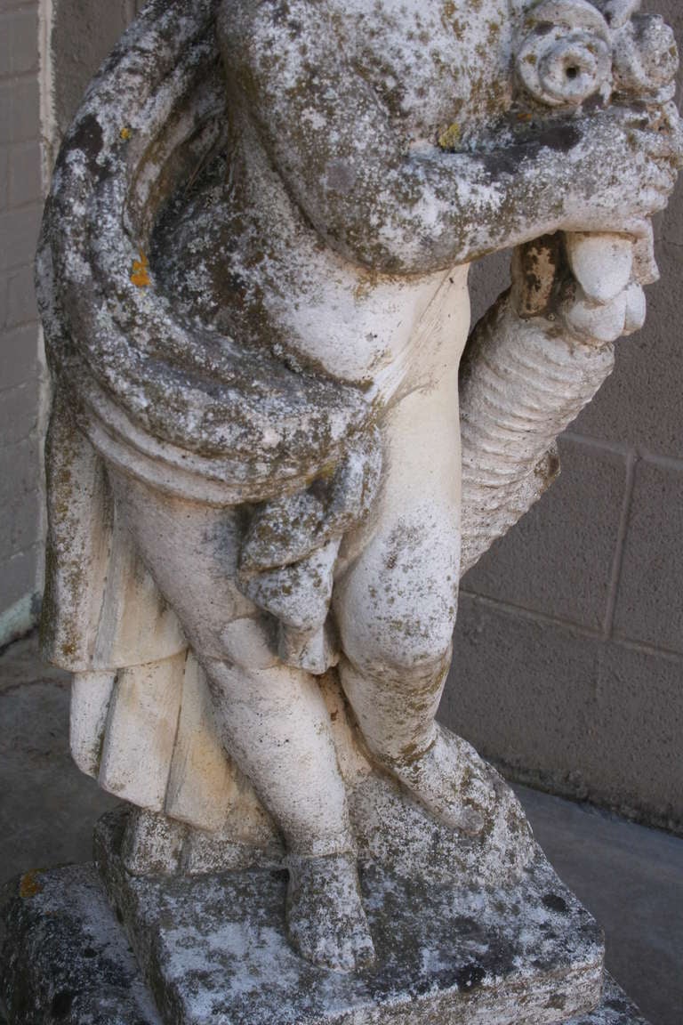French Limestone Statue at 1stDibs