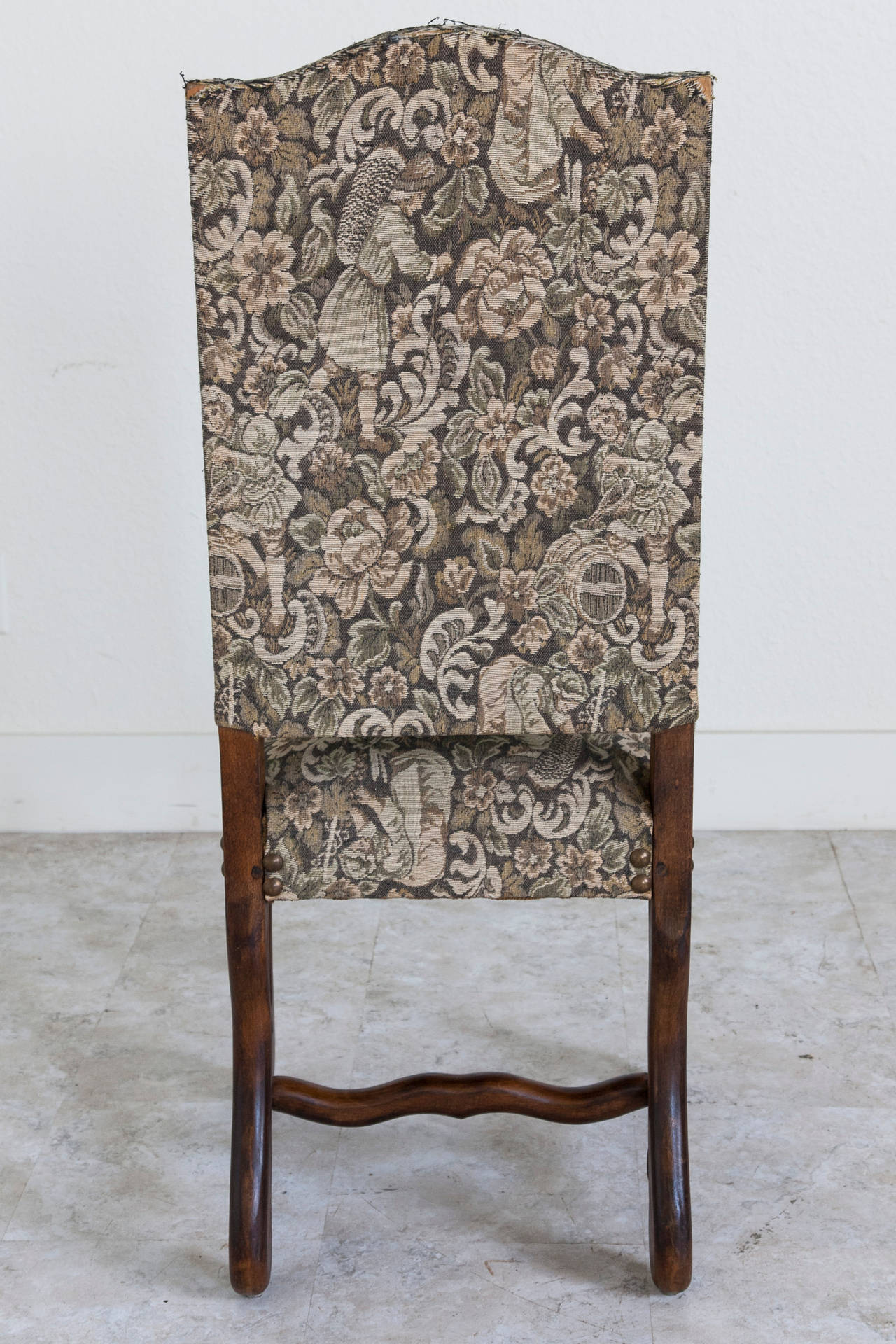 Set of Six Hand Pegged Ash Mutton Leg Dining Chairs In Excellent Condition In Fayetteville, AR