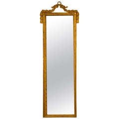 Louis XVI Period Gilt Wood Mirror