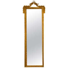 Louis XVI Period Gilt Wood Mirror Louis XVI Period Gilt Wood Mirror