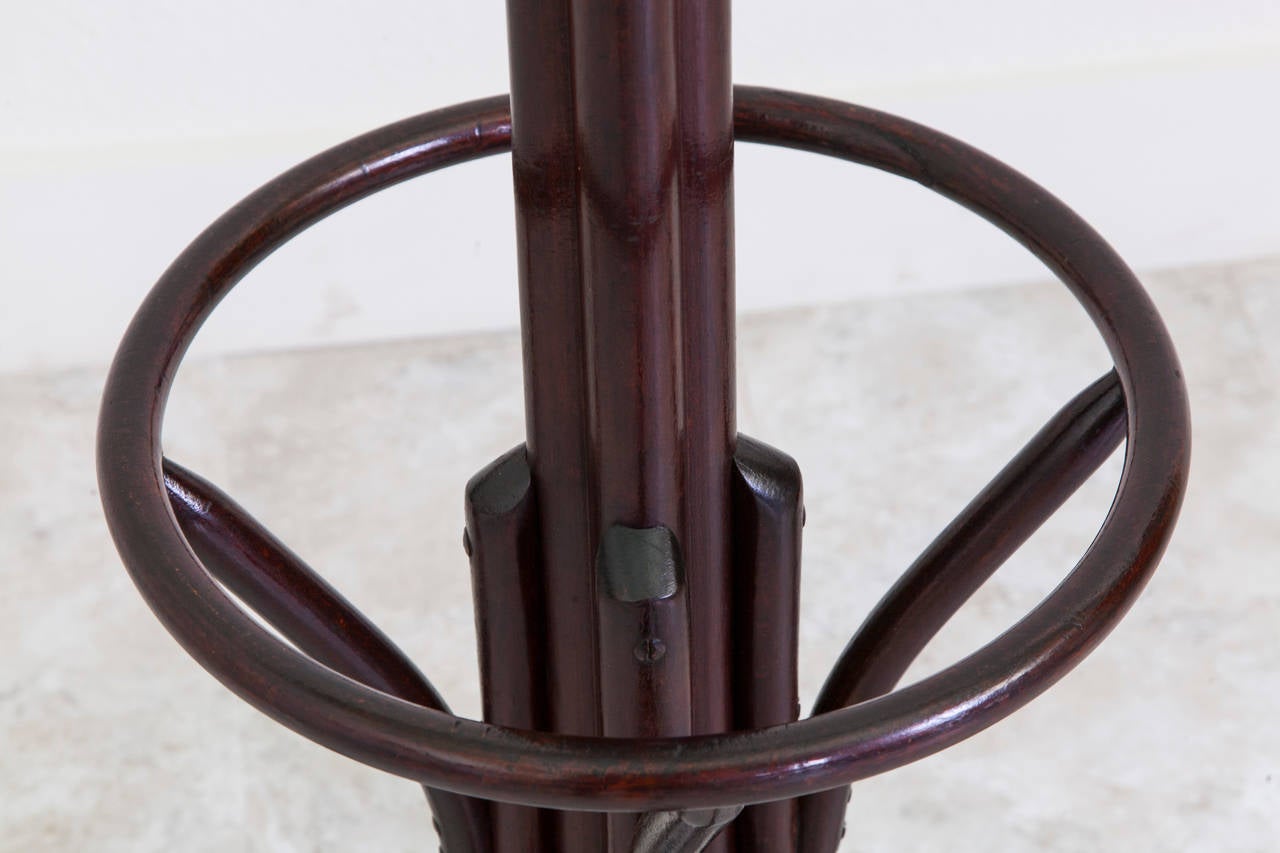 Early 20th Century French Bentwood Thonet Style Coat Rack or Hall Tree, circa 1900