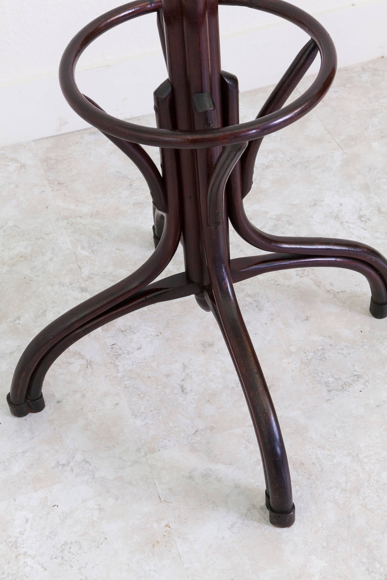 Beech French Bentwood Thonet Style Coat Rack or Hall Tree, circa 1900