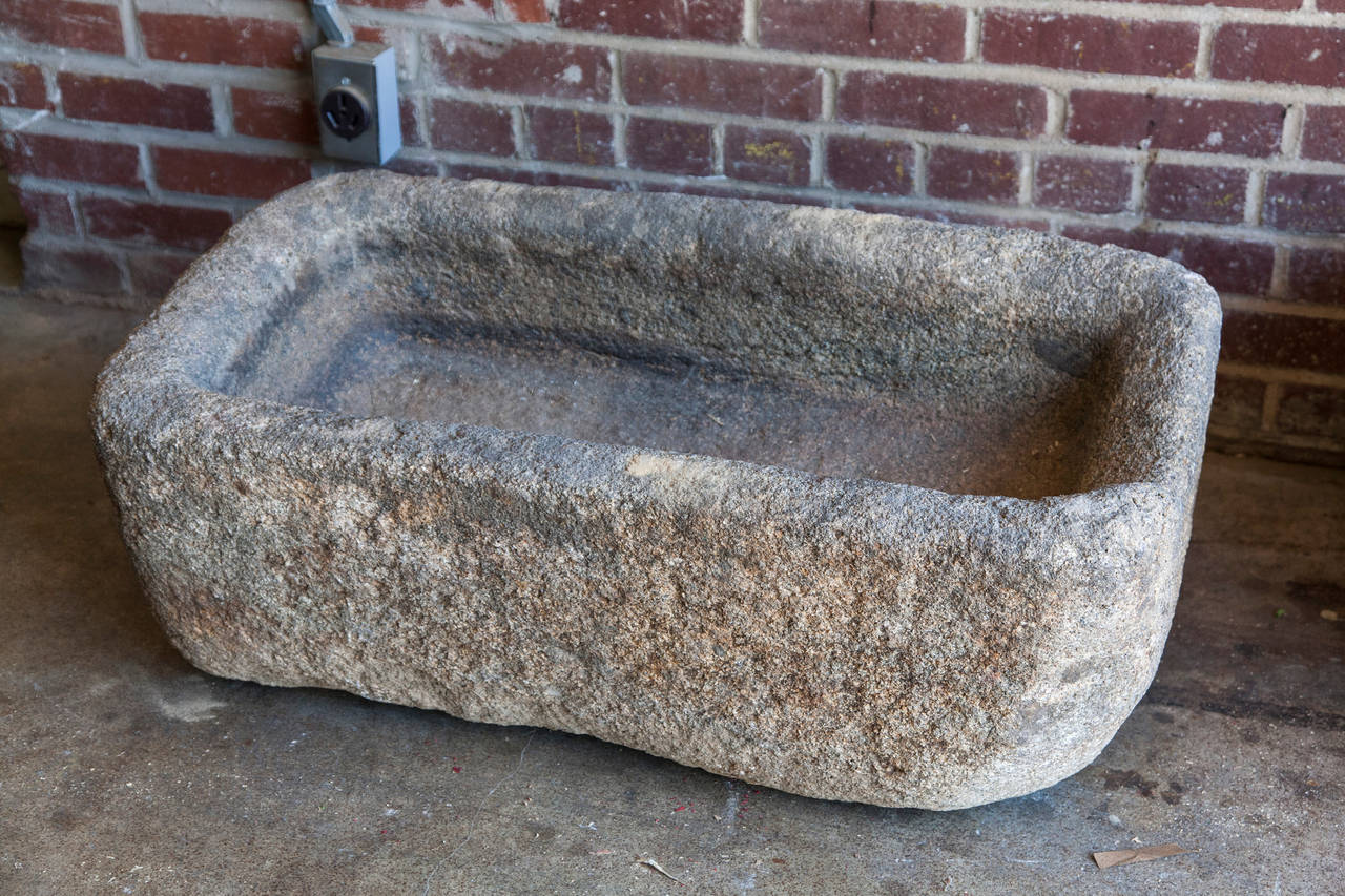 limestone trough sink