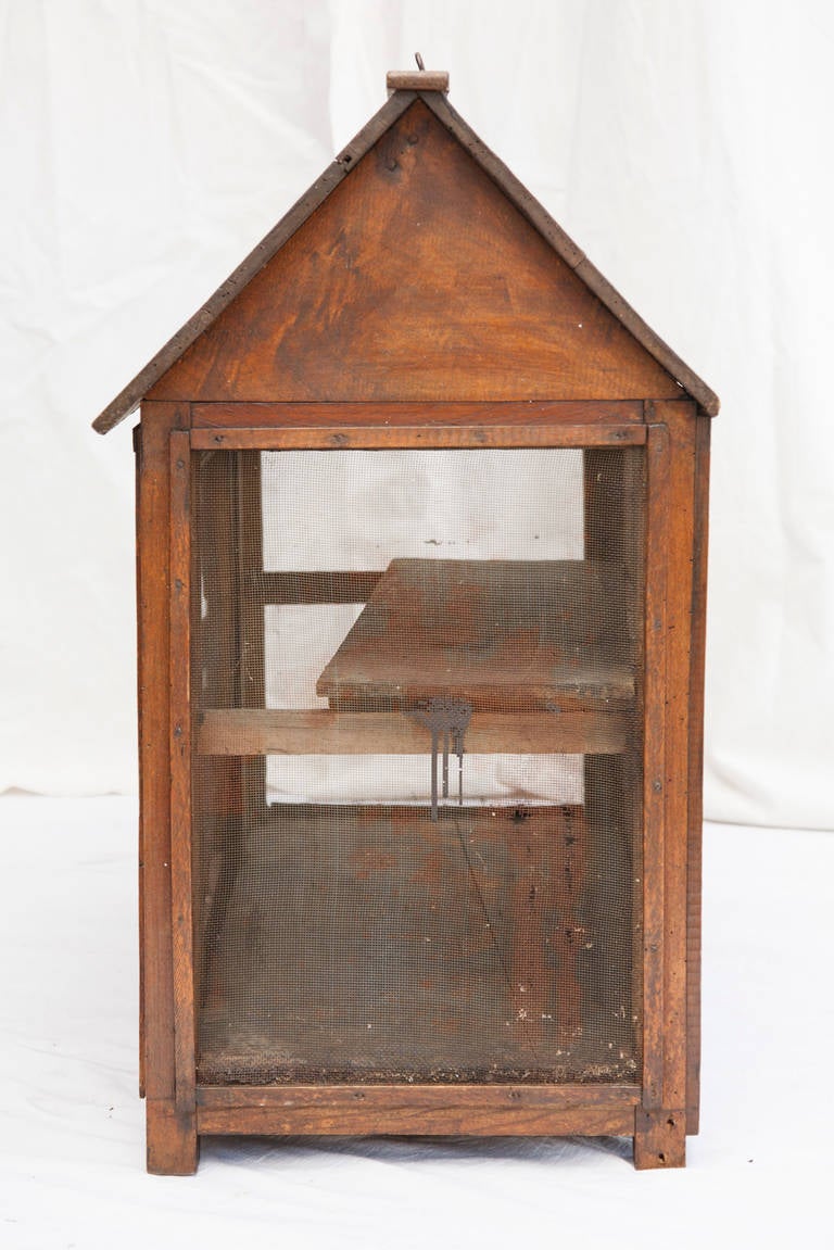 19th Century Normandy Garde Manger or Cheese Safe In Good Condition In Fayetteville, AR