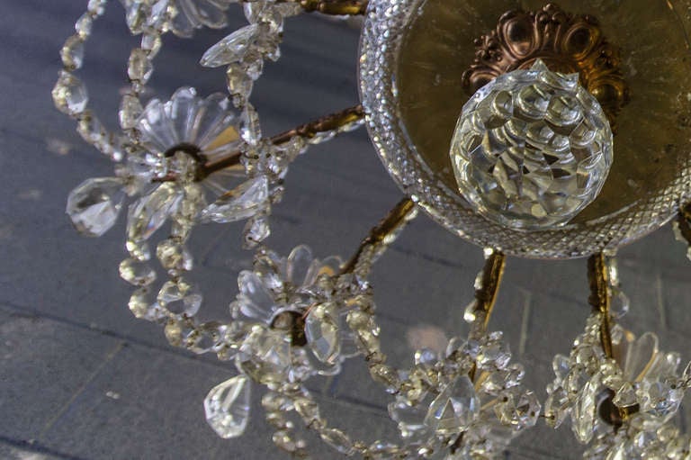 Large French Crystal Chandelier 5