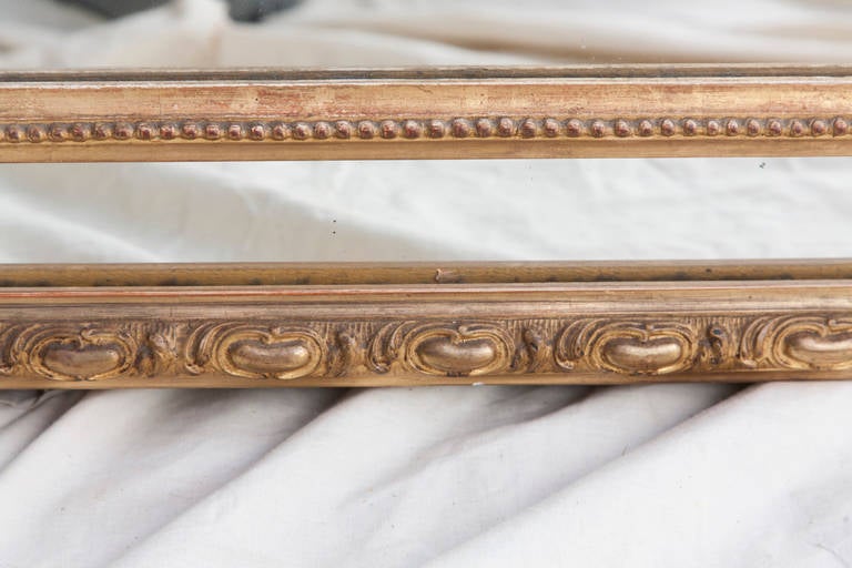 Large 19th Century Giltwood French Regency Style Mirror 3