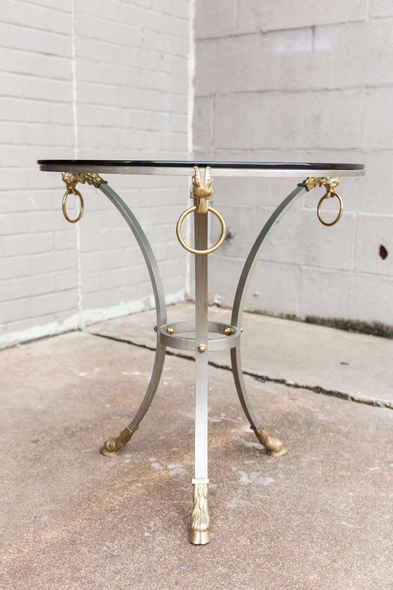 Ram's Head Side Table by Maison Charles