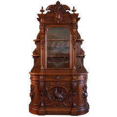 19th Century French Chateau Buffet Deux Corps