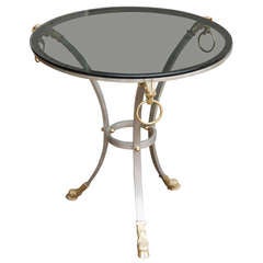 Ram's Head Side Table by Maison Charles