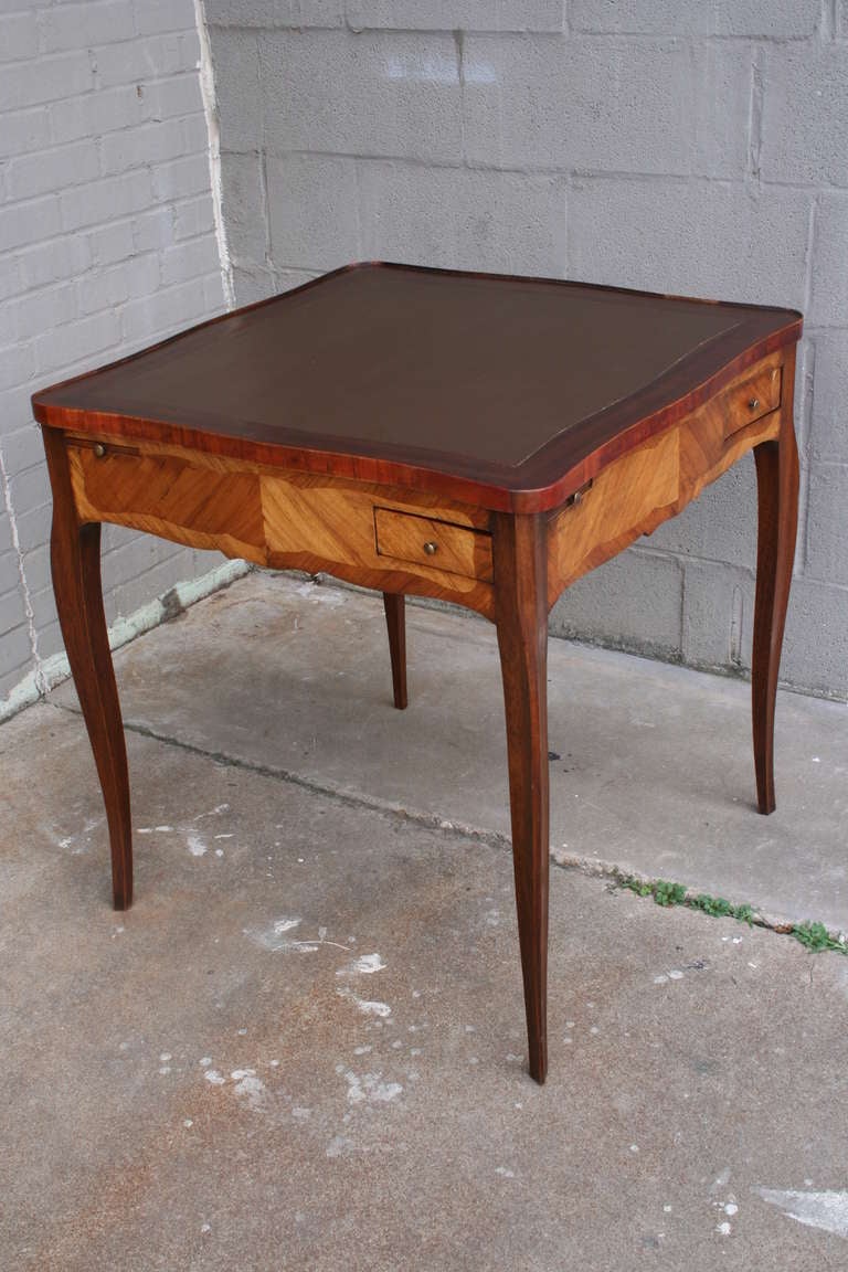 Louis XV Marquetry Game Table